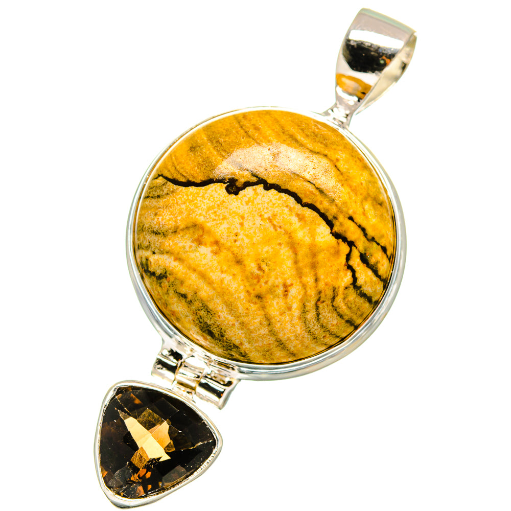 Picture Jasper Pendants handcrafted by Ana Silver Co - PD14555