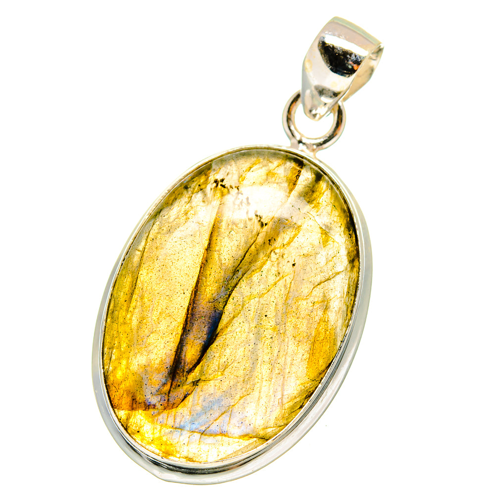 Labradorite Pendants handcrafted by Ana Silver Co - PD14626