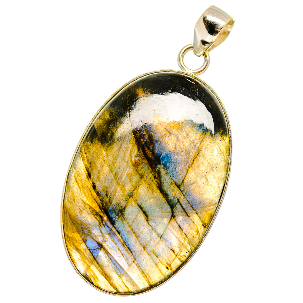 Labradorite Pendants handcrafted by Ana Silver Co - PD14639
