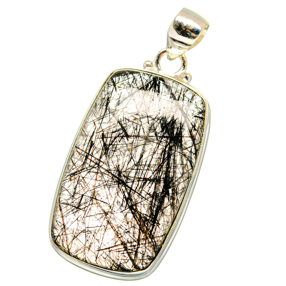 Tourmalinated Quartz Pendants handcrafted by Ana Silver Co - PD14668