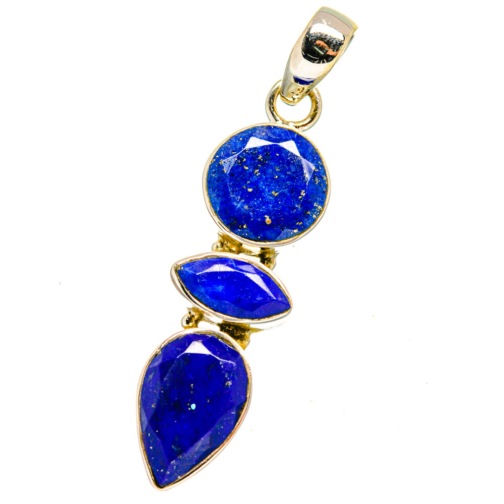 Lapis Lazuli Pendants handcrafted by Ana Silver Co - PD14680