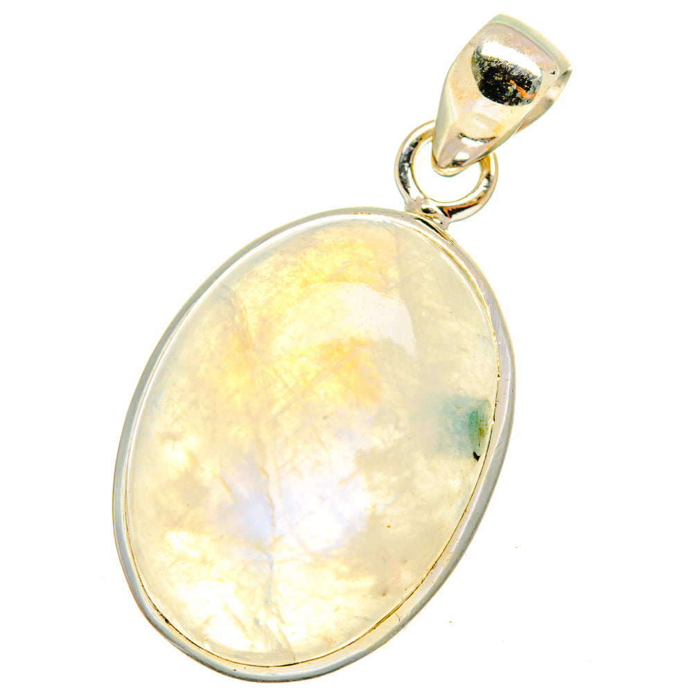 Rainbow Moonstone Pendants handcrafted by Ana Silver Co - PD14732