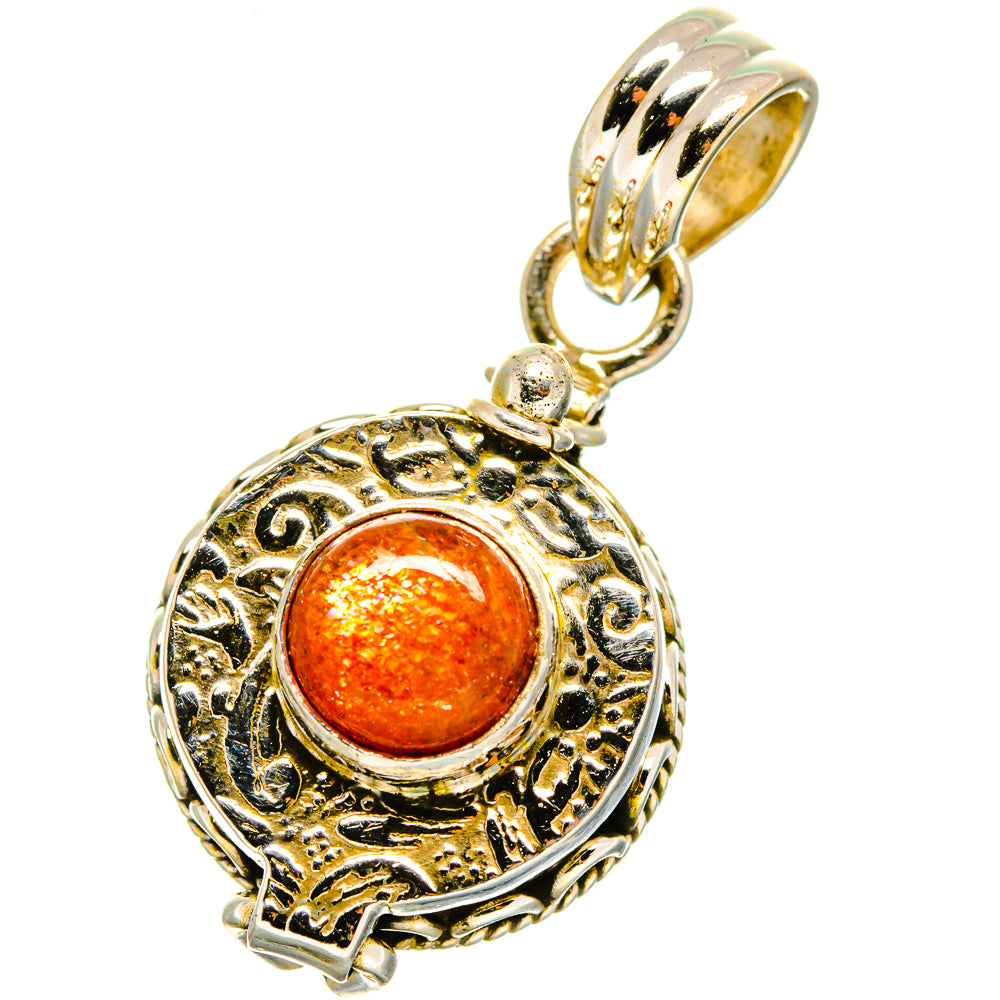 Sunstone Pendants handcrafted by Ana Silver Co - PD14819