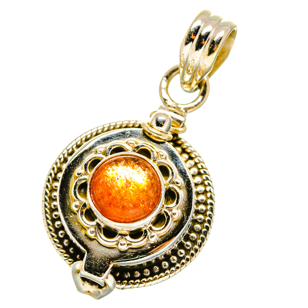 Sunstone Pendants handcrafted by Ana Silver Co - PD14833