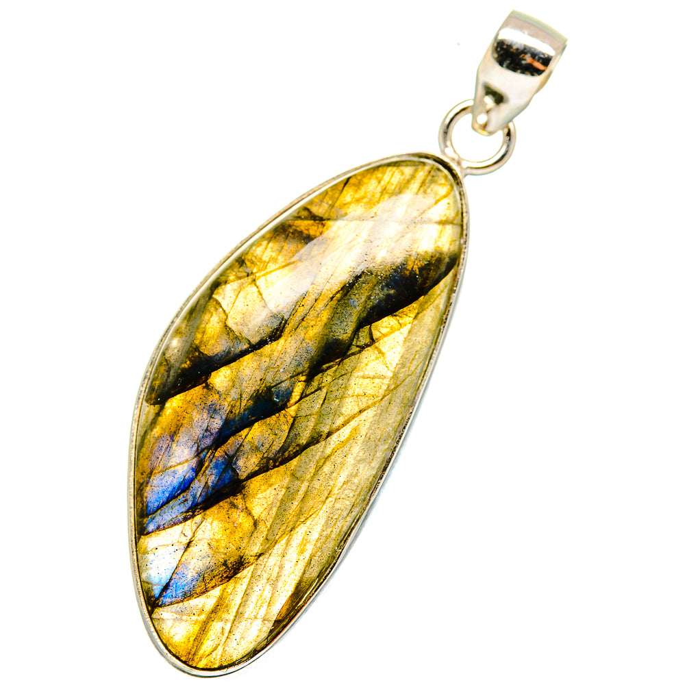 Labradorite Pendants handcrafted by Ana Silver Co - PD14844