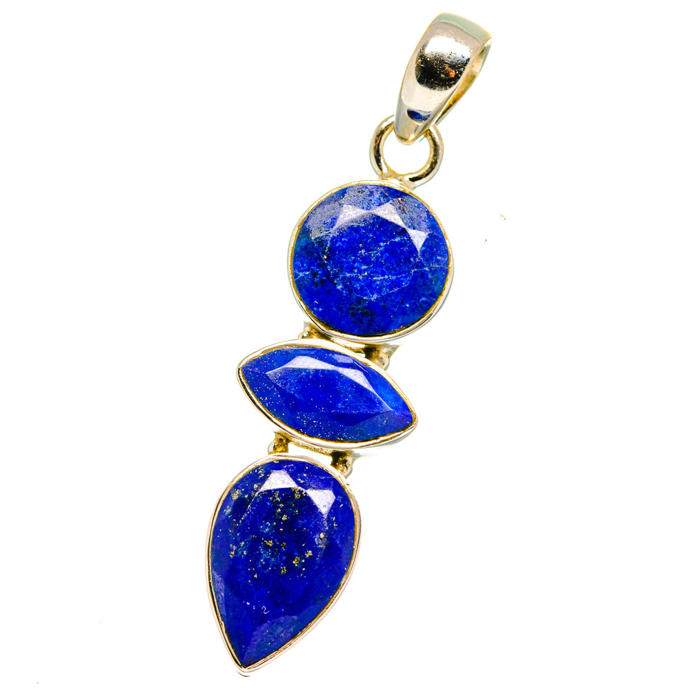 Lapis Lazuli Pendants handcrafted by Ana Silver Co - PD14850