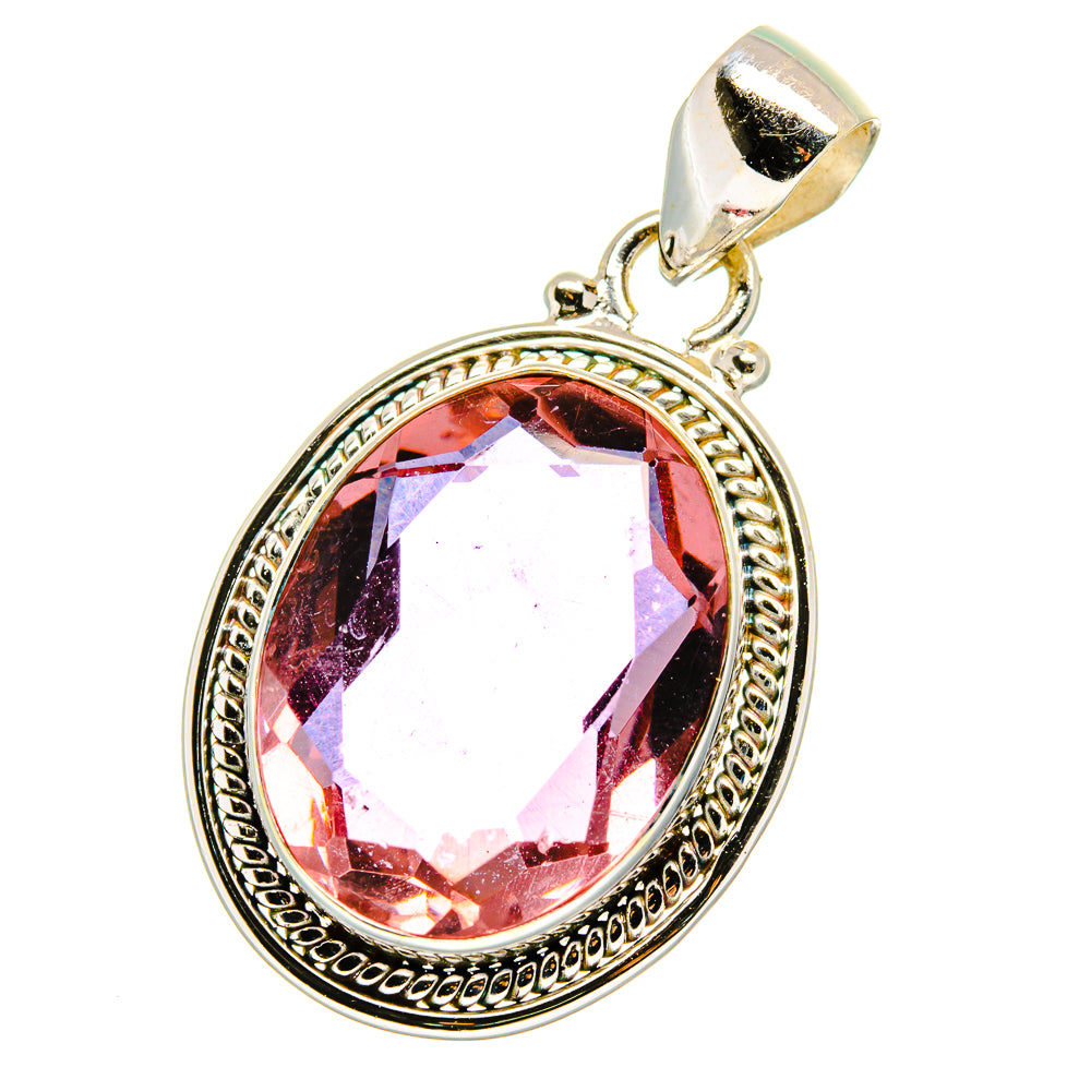 Color Change Alexandrite (Lab.) Pendants handcrafted by Ana Silver Co - PD14877