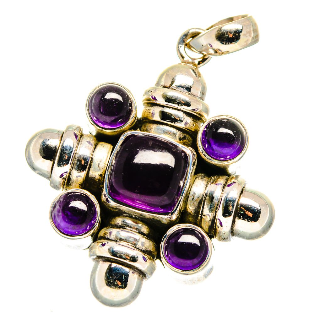 Amethyst Pendants handcrafted by Ana Silver Co - PD14942