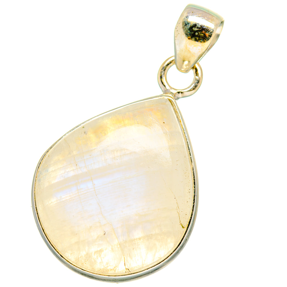 Rainbow Moonstone Pendants handcrafted by Ana Silver Co - PD14998