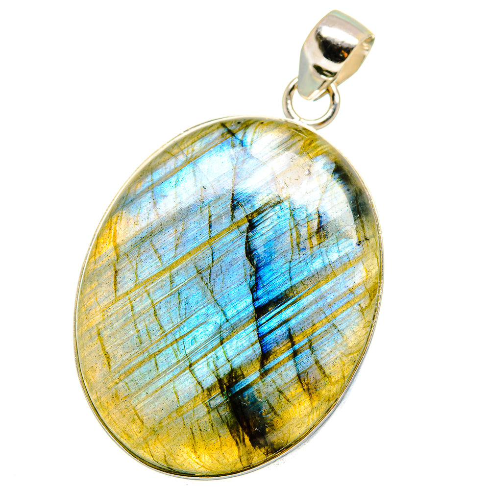 Labradorite Pendants handcrafted by Ana Silver Co - PD15049