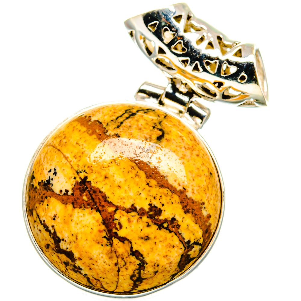 Picture Jasper Pendants handcrafted by Ana Silver Co - PD15056