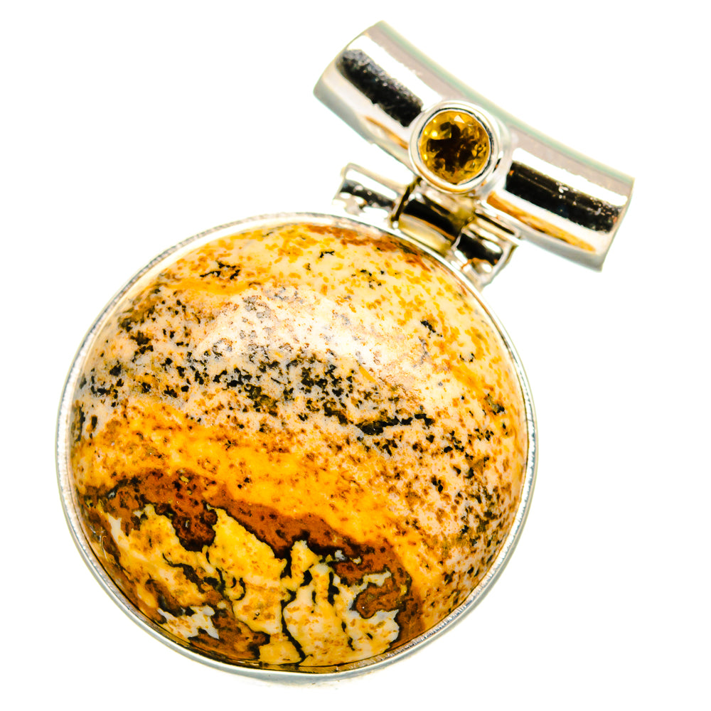 Picture Jasper Pendants handcrafted by Ana Silver Co - PD15057