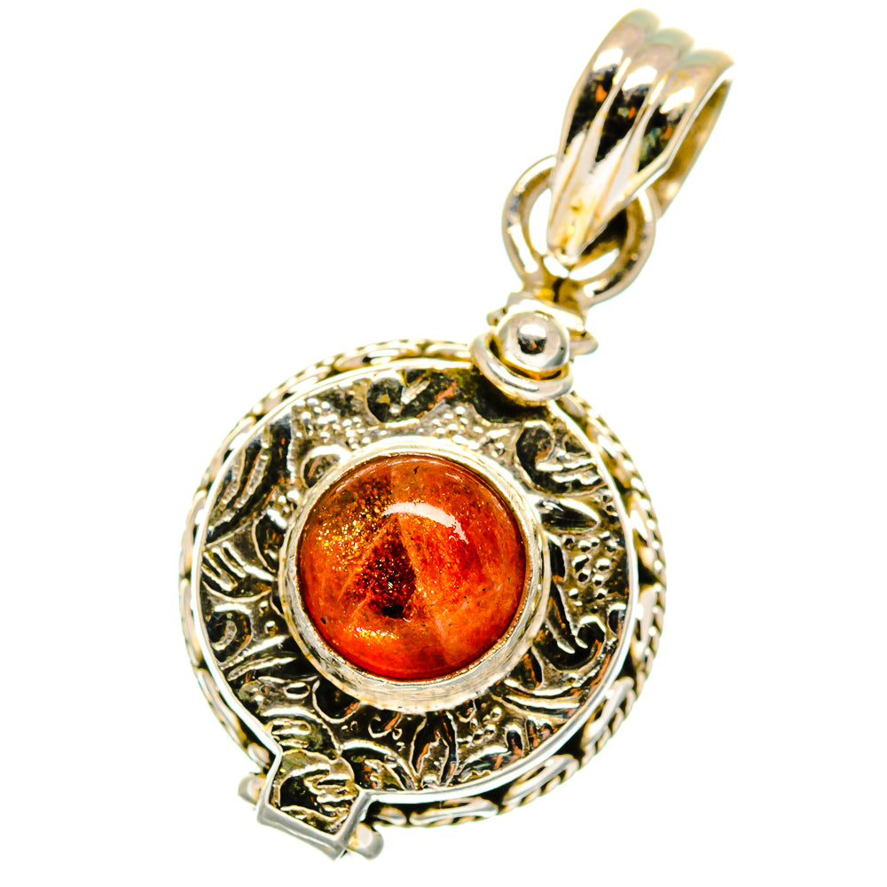 Sunstone Pendants handcrafted by Ana Silver Co - PD15088