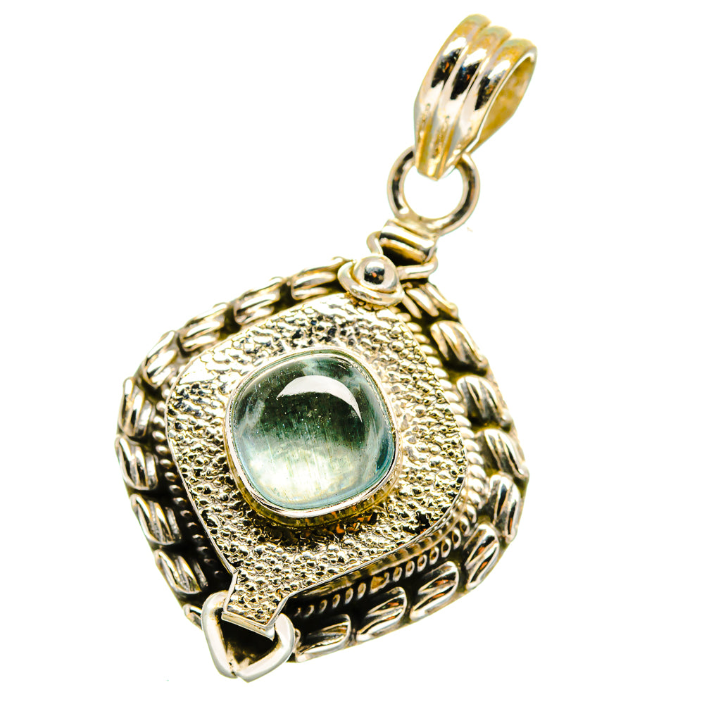 Aquamarine Pendants handcrafted by Ana Silver Co - PD15093