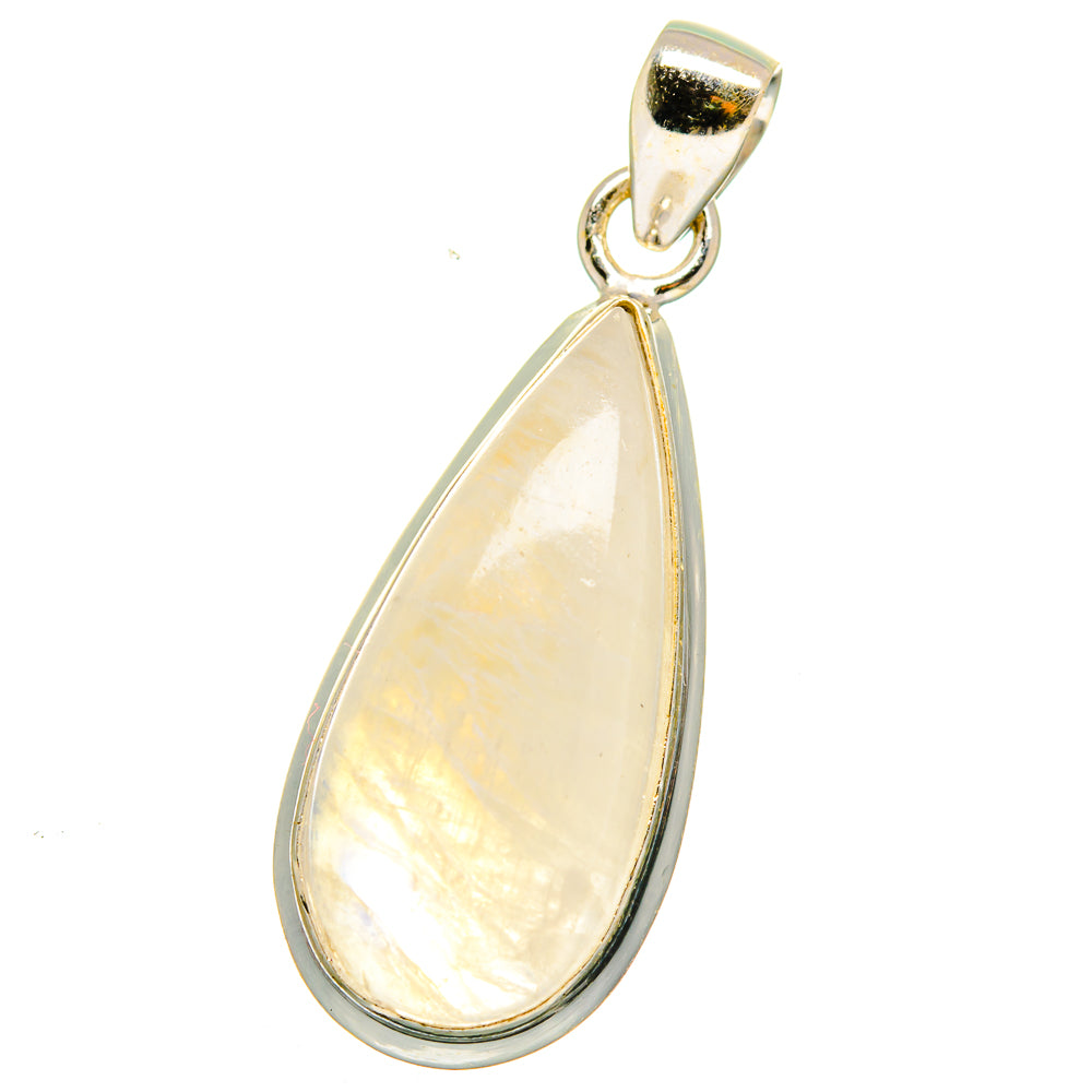Rainbow Moonstone Pendants handcrafted by Ana Silver Co - PD15124 - Photo 2