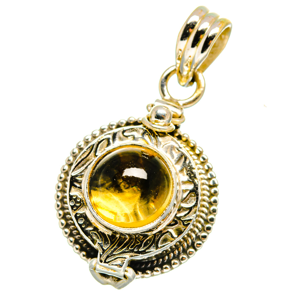 Citrine Pendants handcrafted by Ana Silver Co - PD15224