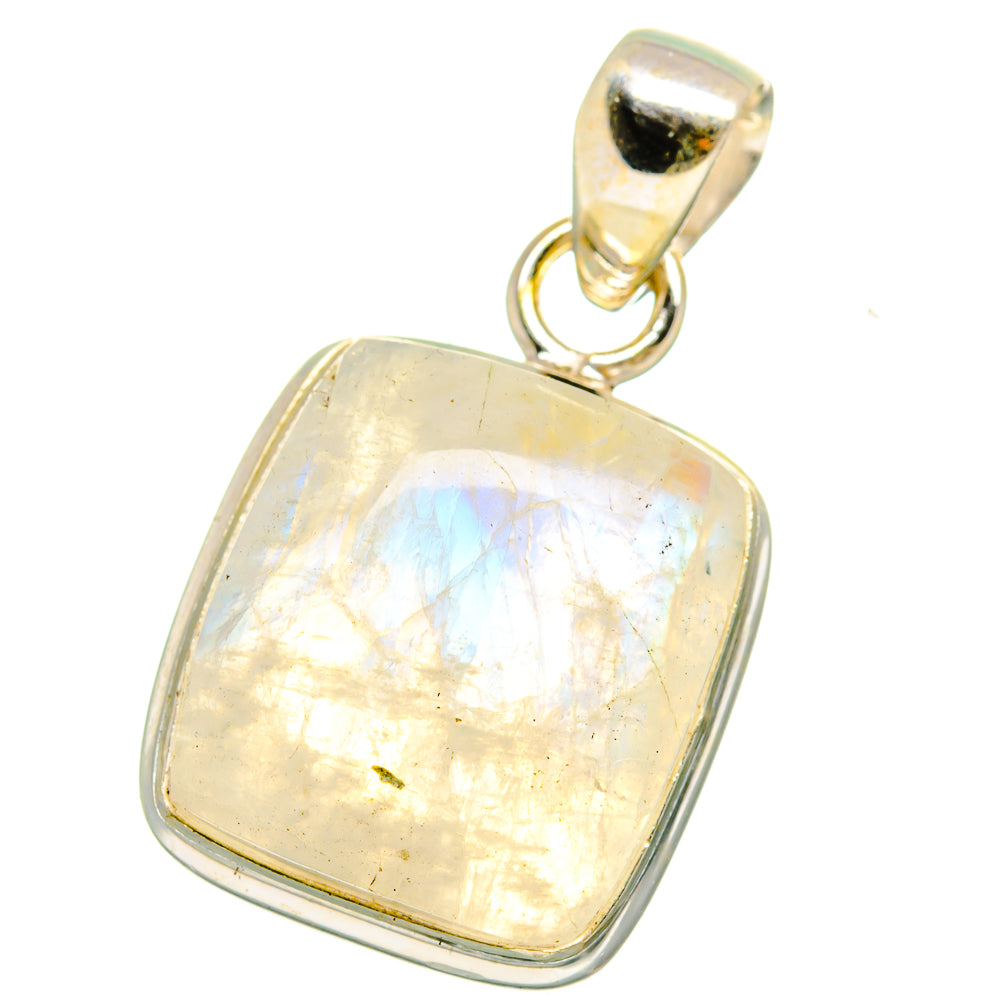 Rainbow Moonstone Pendants handcrafted by Ana Silver Co - PD15239