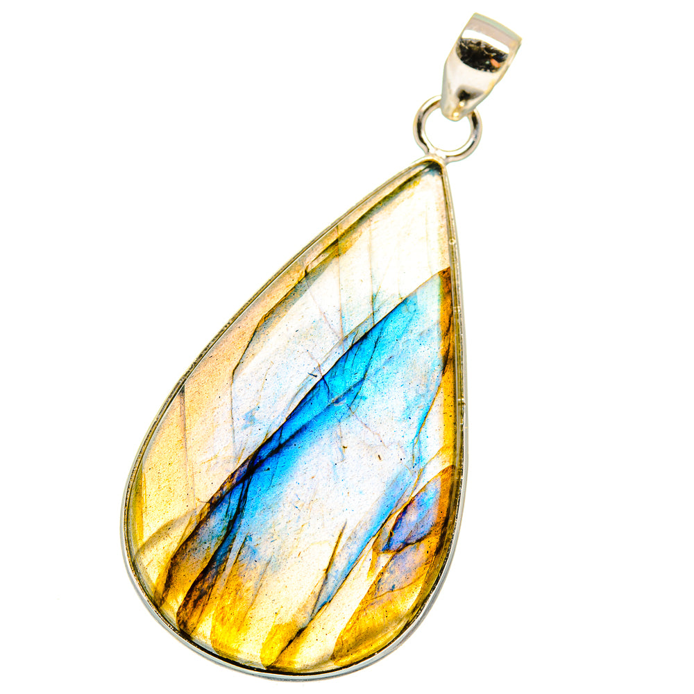 Labradorite Pendants handcrafted by Ana Silver Co - PD15283
