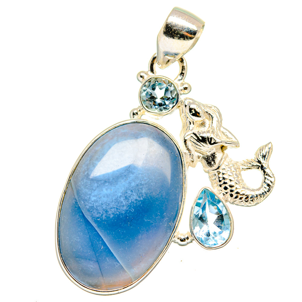 Owyhee Opal Pendants handcrafted by Ana Silver Co - PD15291
