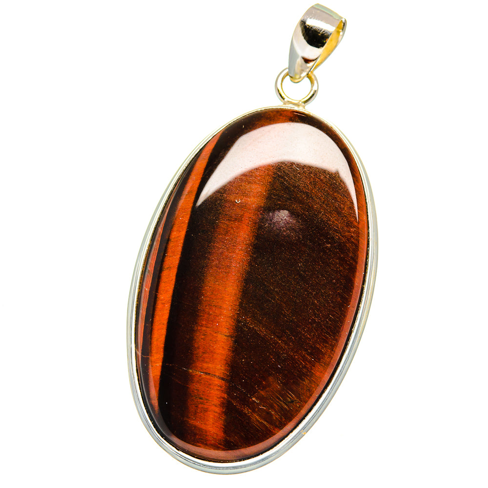 Red Tiger Eye Pendants handcrafted by Ana Silver Co - PD15401