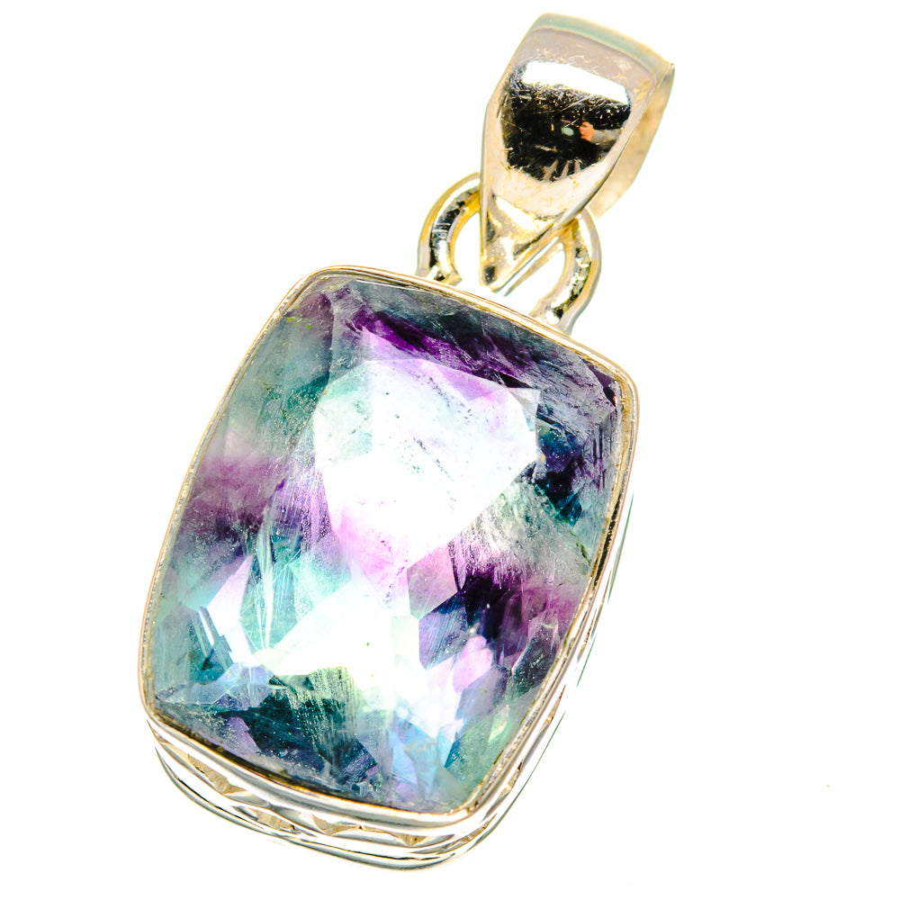 Fluorite Pendants handcrafted by Ana Silver Co - PD15444