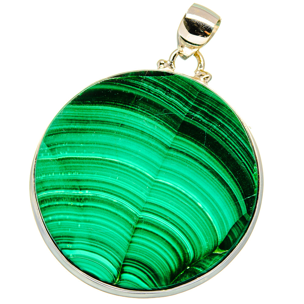Malachite Pendants handcrafted by Ana Silver Co - PD15485