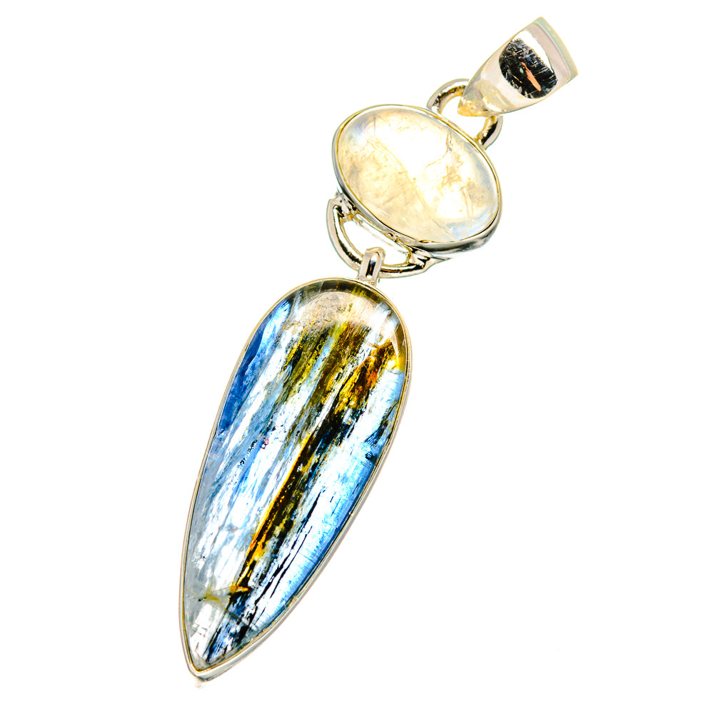 Kyanite Pendants handcrafted by Ana Silver Co - PD15564