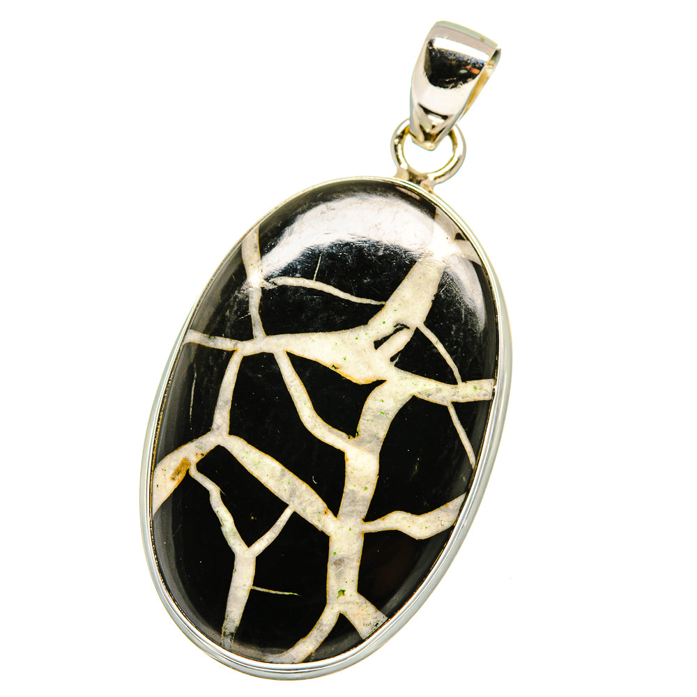 Septarian Geode Pendants handcrafted by Ana Silver Co - PD15595