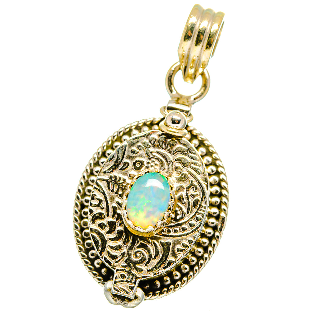 Ethiopian Opal Pendants handcrafted by Ana Silver Co - PD15627