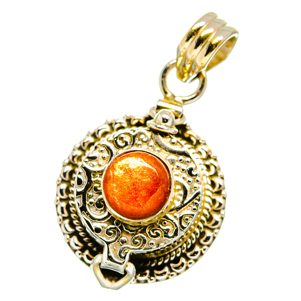 Sunstone Pendants handcrafted by Ana Silver Co - PD15629