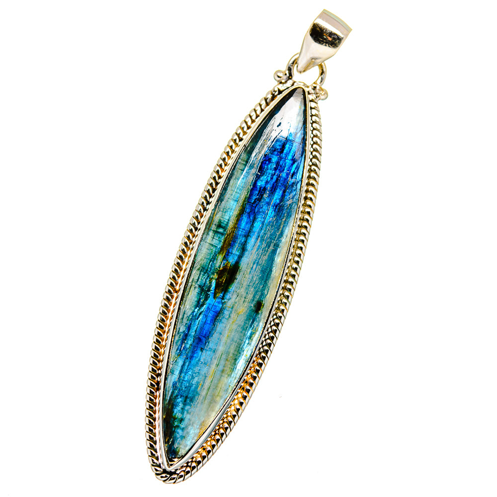 Kyanite Pendants handcrafted by Ana Silver Co - PD15660