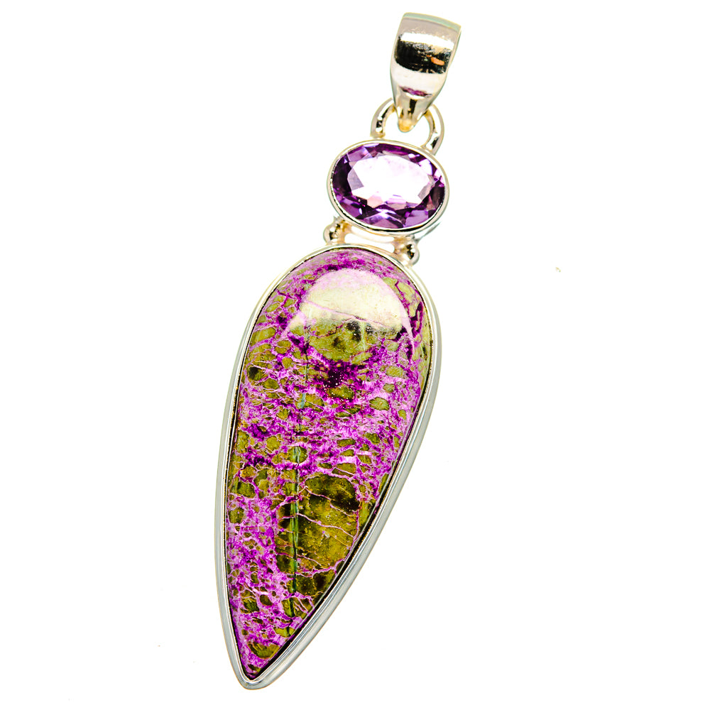 Stichtite Pendants handcrafted by Ana Silver Co - PD15719