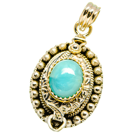 Larimar Pendants handcrafted by Ana Silver Co - PD15780