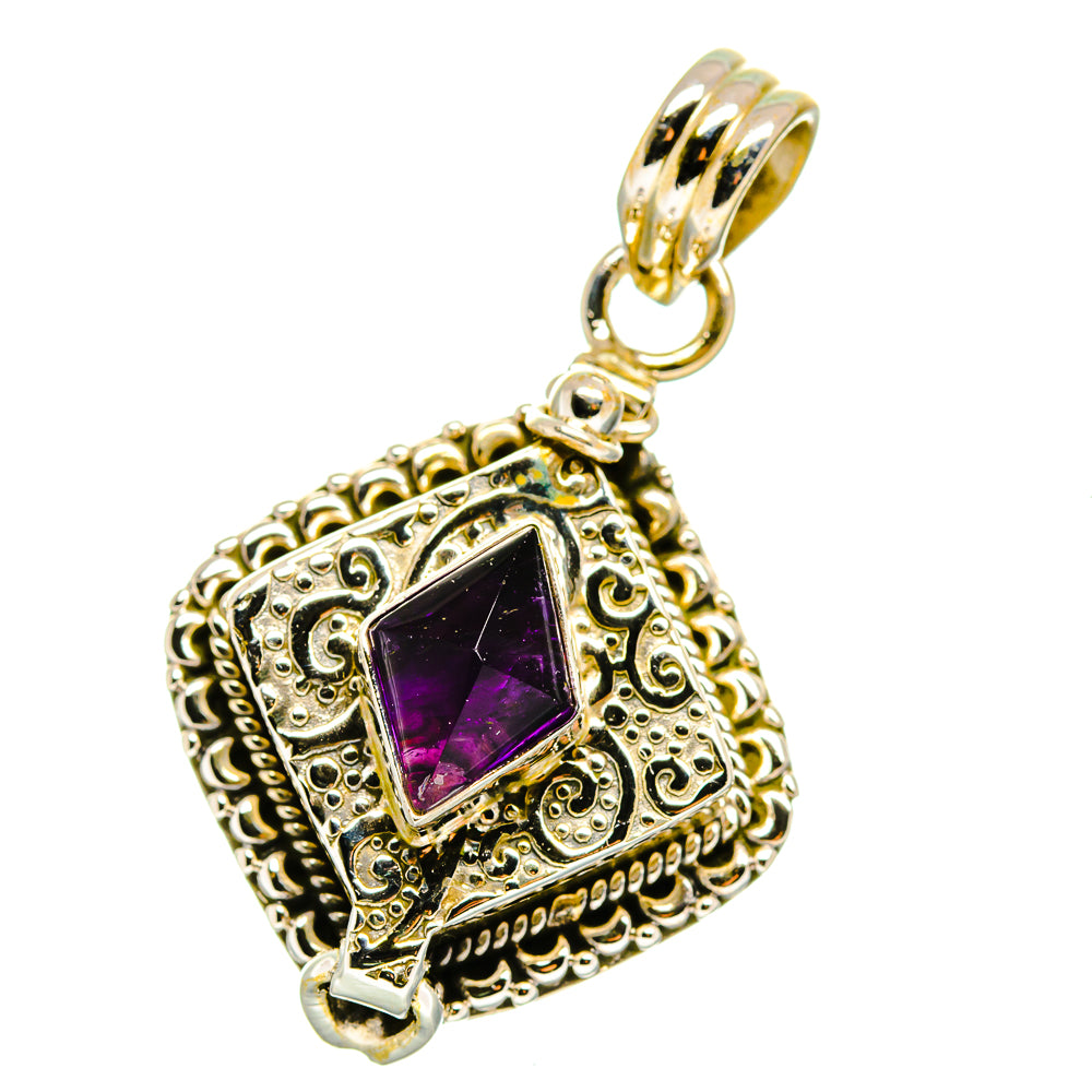 Amethyst Pendants handcrafted by Ana Silver Co - PD15802