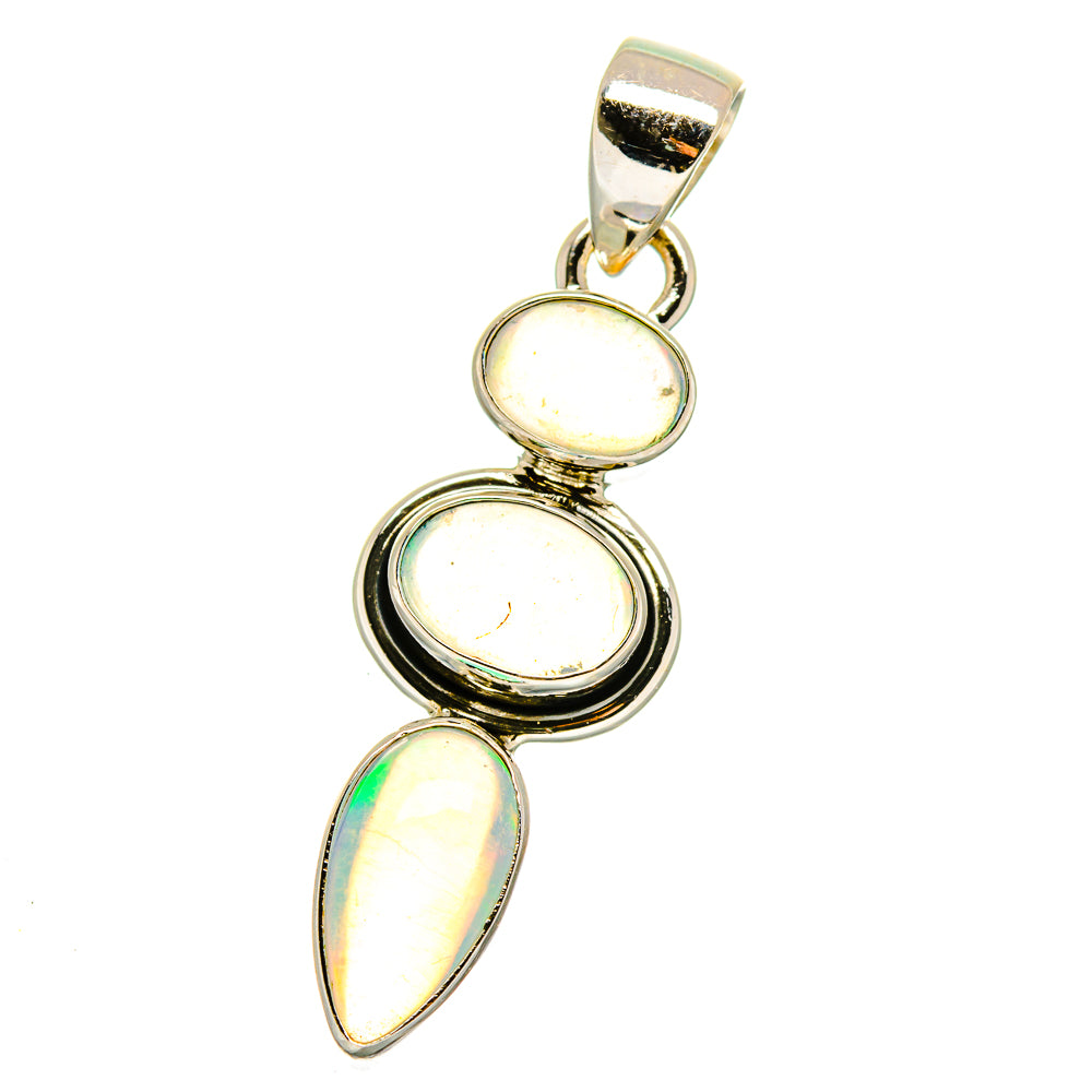 Ethiopian Opal Pendants handcrafted by Ana Silver Co - PD15814
