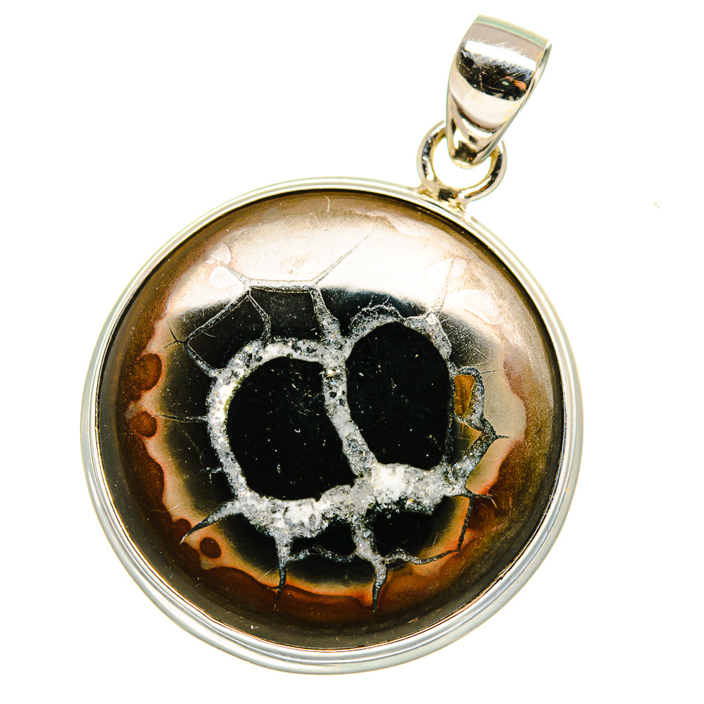 Septarian Geode Pendants handcrafted by Ana Silver Co - PD15835