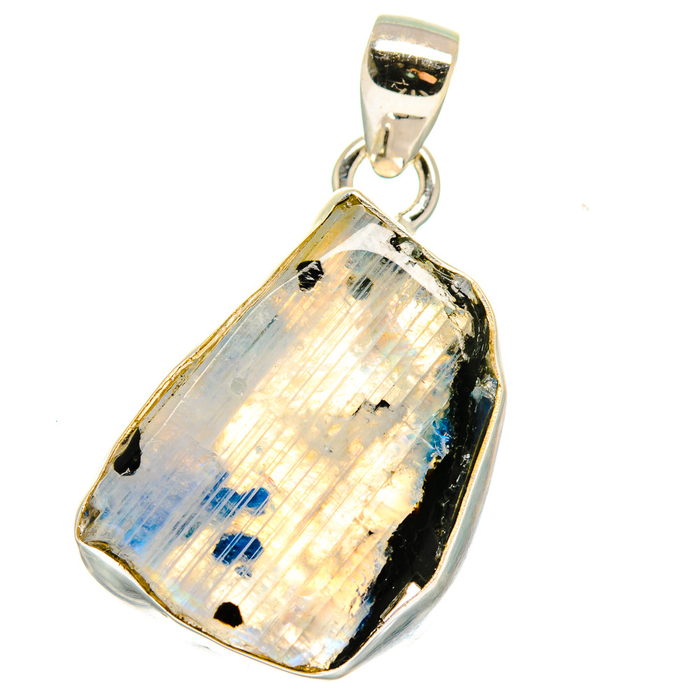 Rainbow Moonstone Pendants handcrafted by Ana Silver Co - PD15894