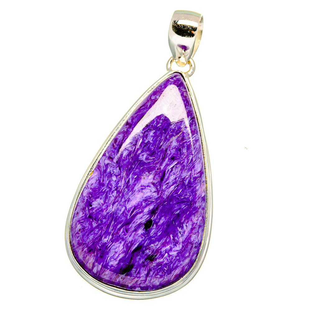 Charoite Pendants handcrafted by Ana Silver Co - PD16041