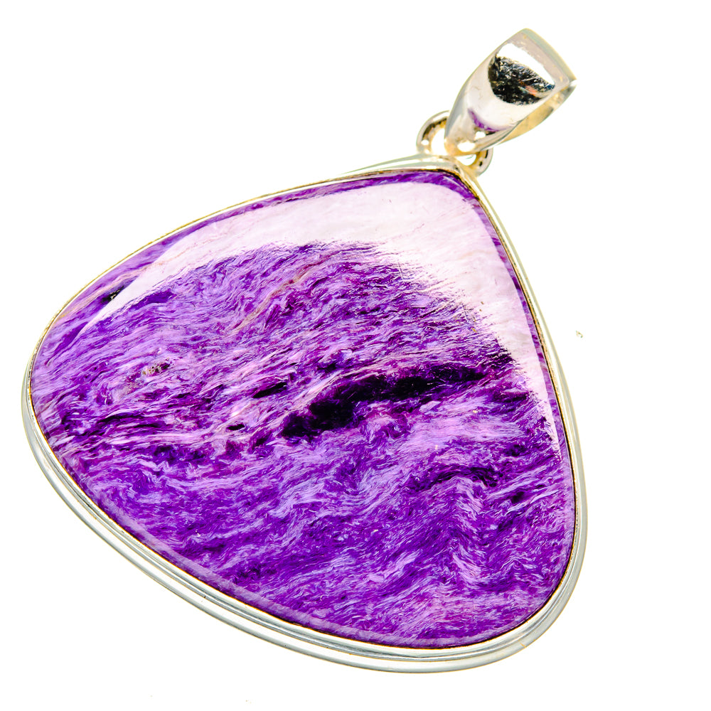 Charoite Pendants handcrafted by Ana Silver Co - PD16045