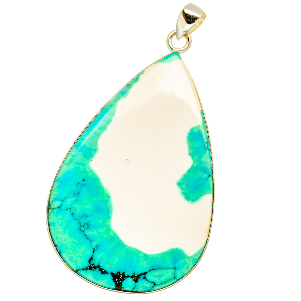 Green Howlite Pendants handcrafted by Ana Silver Co - PD16143