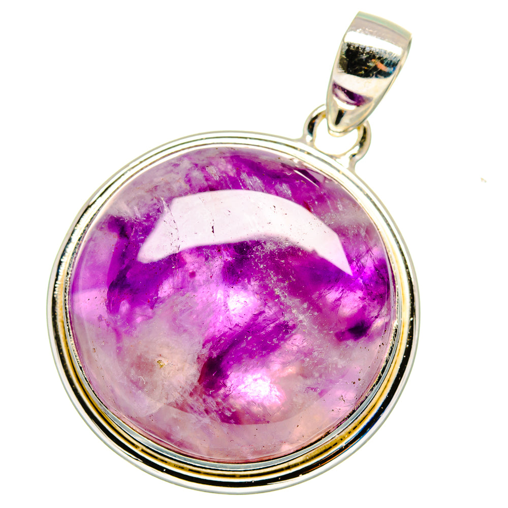 Chevron Amethyst Pendants handcrafted by Ana Silver Co - PD16205