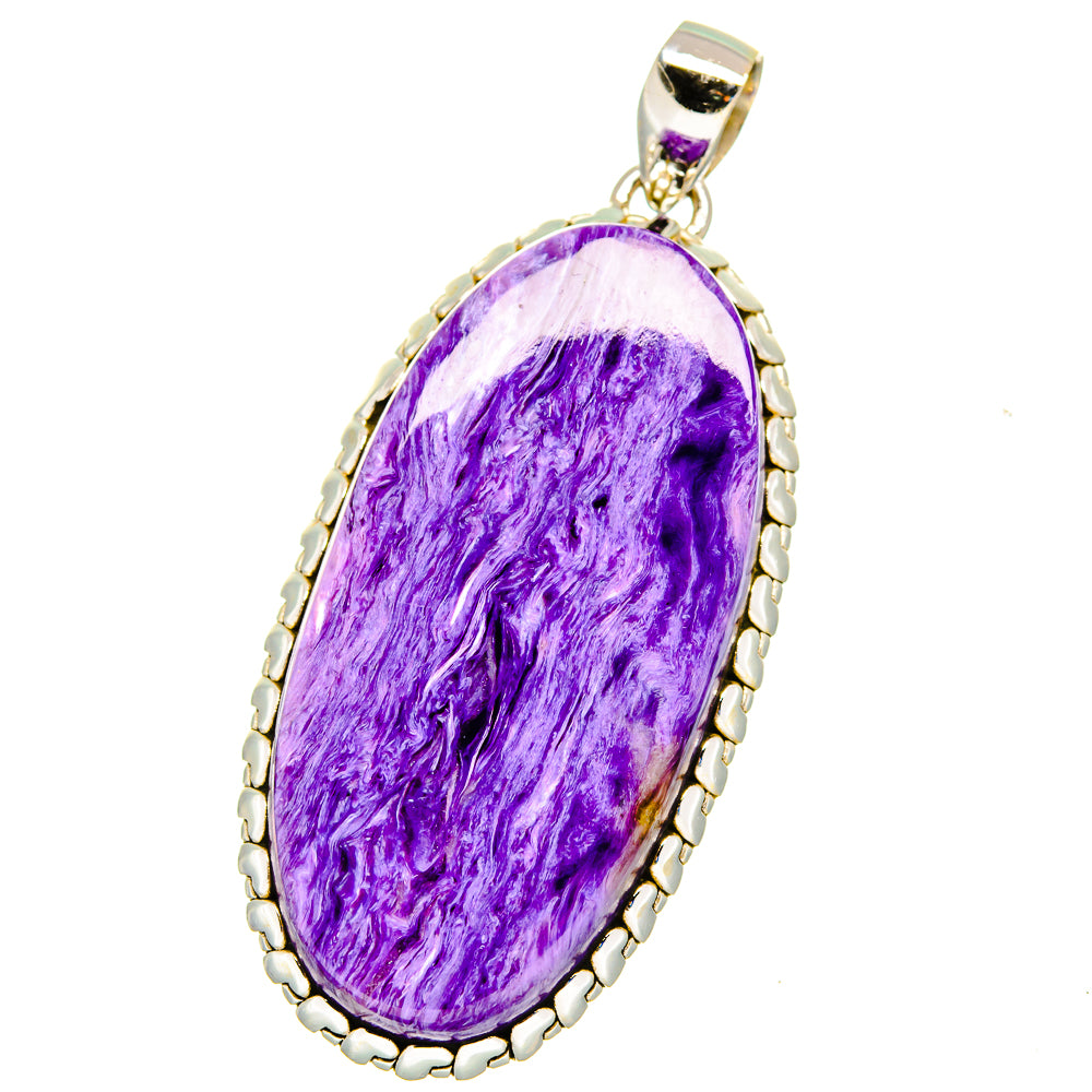 Charoite Pendants handcrafted by Ana Silver Co - PD16259