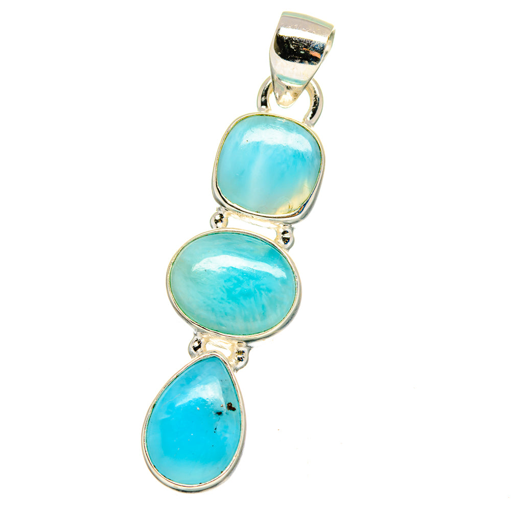 Larimar Pendants handcrafted by Ana Silver Co - PD16269