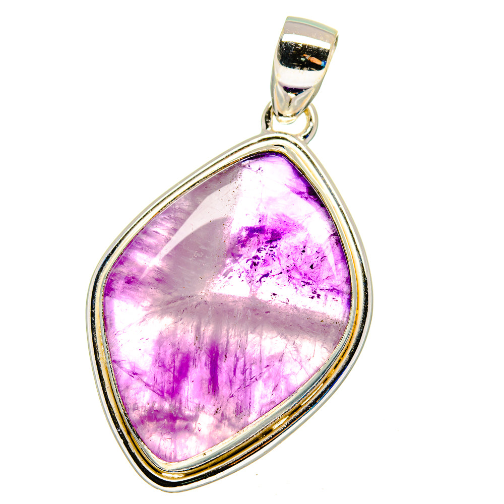 Chevron Amethyst Pendants handcrafted by Ana Silver Co - PD16274