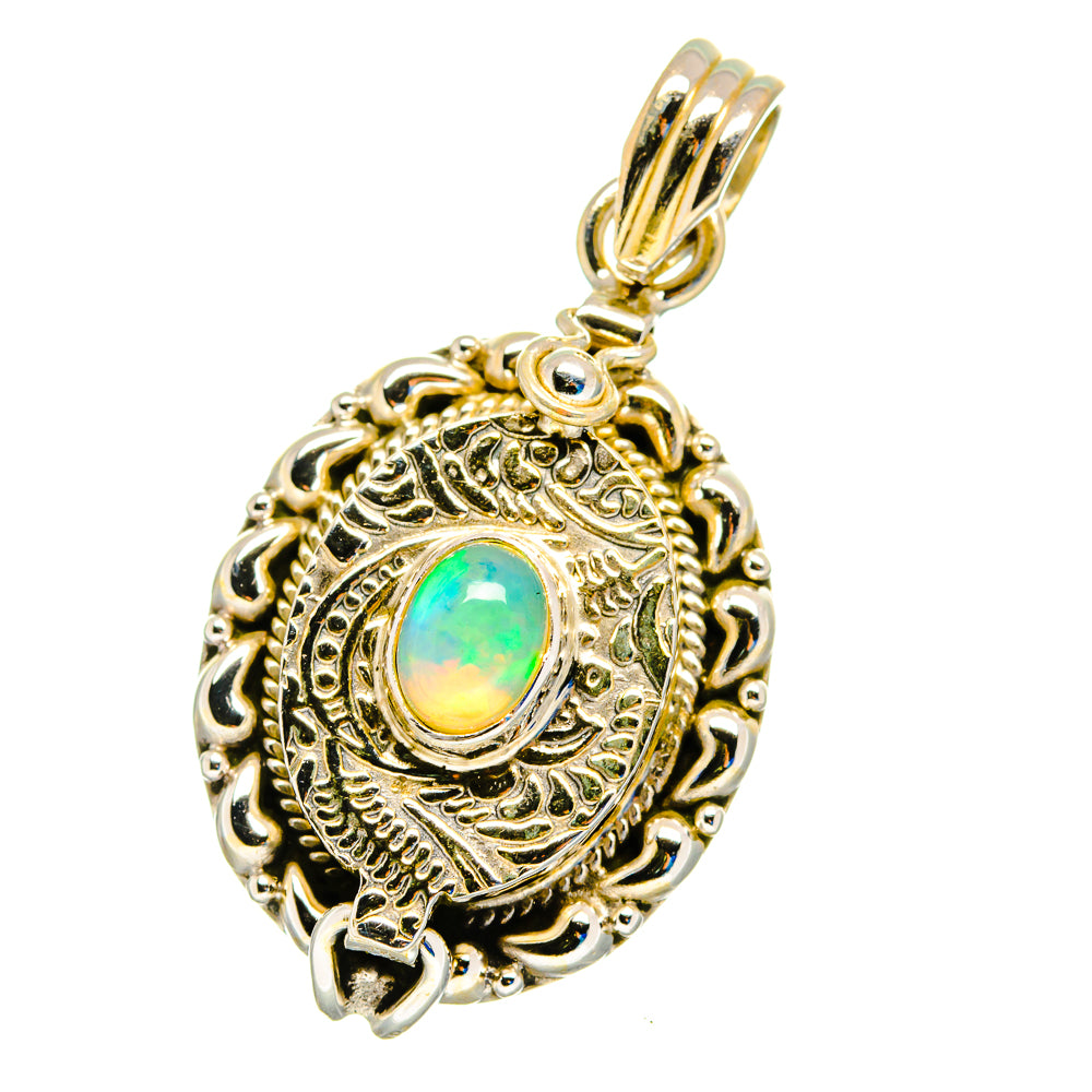 Ethiopian Opal Pendants handcrafted by Ana Silver Co - PD16343