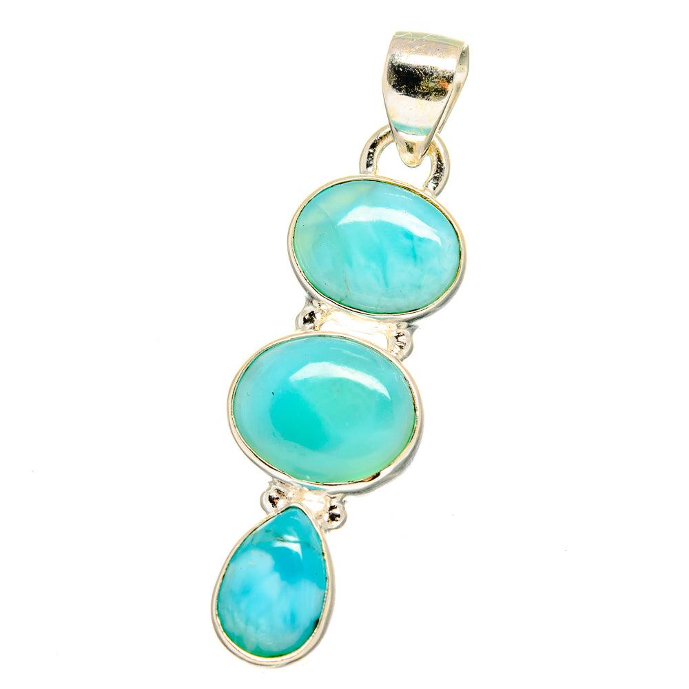 Larimar Pendants handcrafted by Ana Silver Co - PD16402