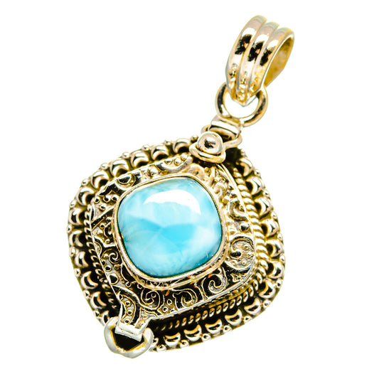 Larimar Pendants handcrafted by Ana Silver Co - PD16429