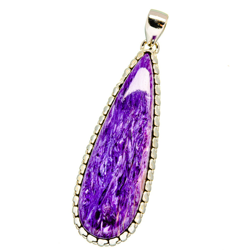 Charoite Pendants handcrafted by Ana Silver Co - PD16498