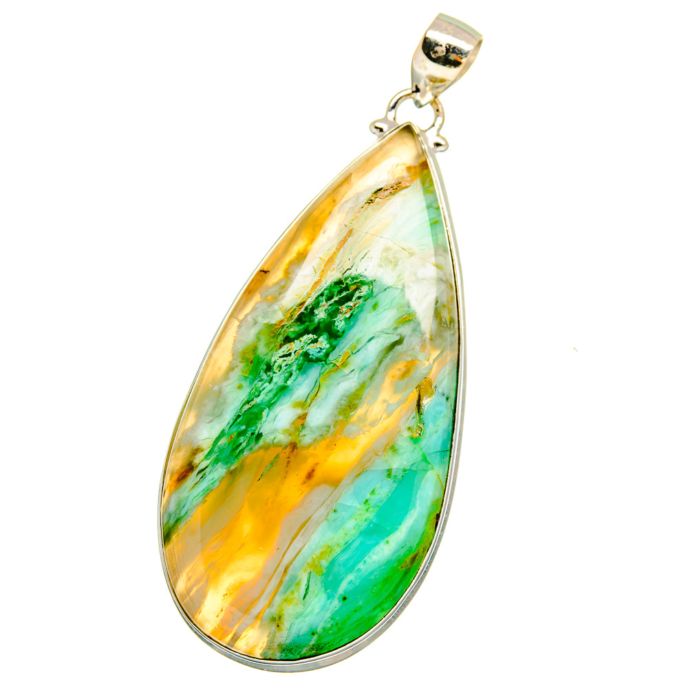 Peruvian Opal Pendants handcrafted by Ana Silver Co - PD16524