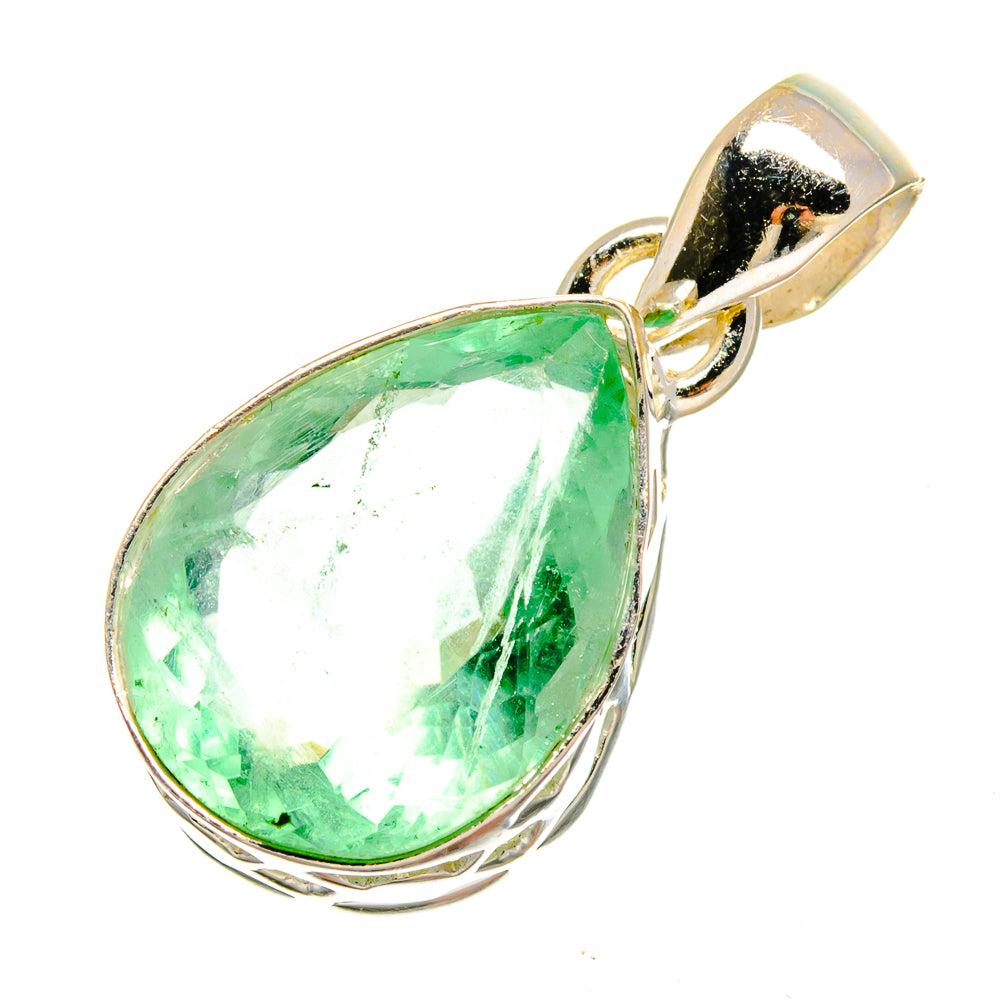 Green Fluorite Pendants handcrafted by Ana Silver Co - PD16583